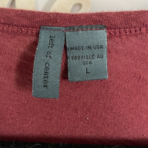 Asymmetrical Anthropologie Long Sleeve Shirt - Picture 3 of 4